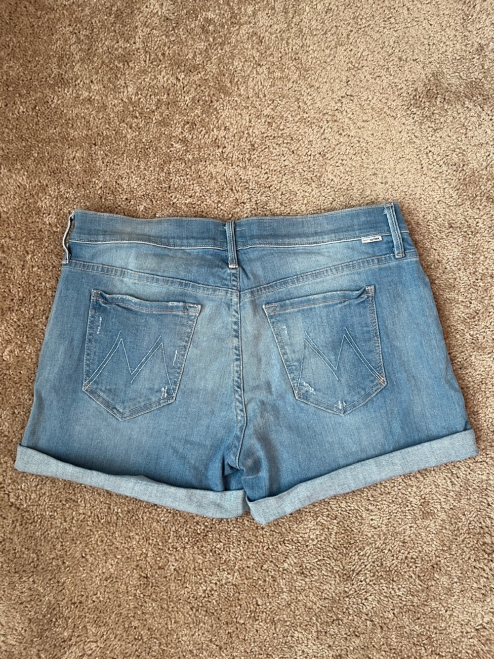 MOTHER Dropout Cuff Shorts - Picture 6 of 9